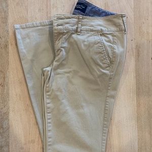American Eagle skinny stretch khakis